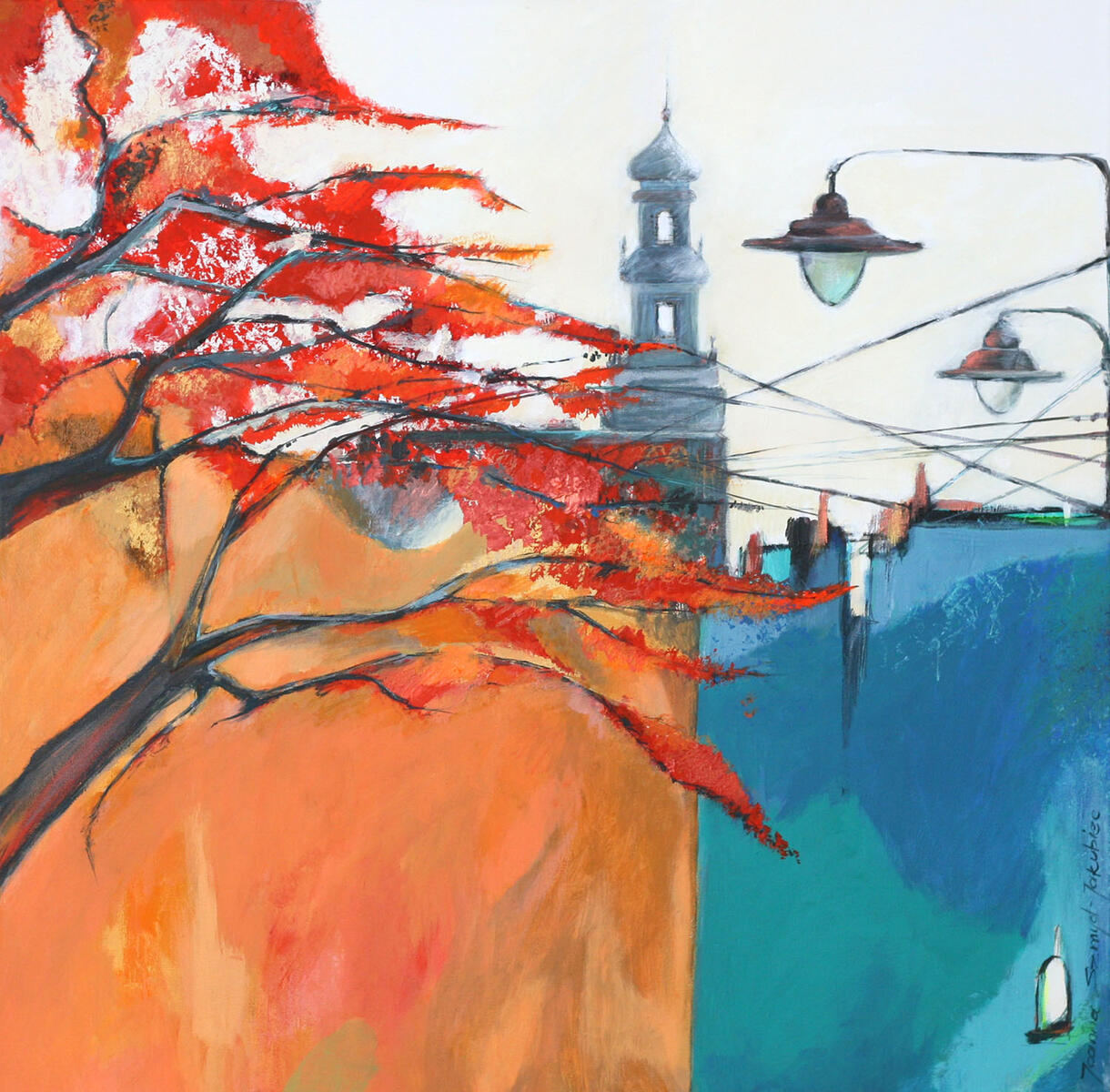 No. 23, akryl/płótno