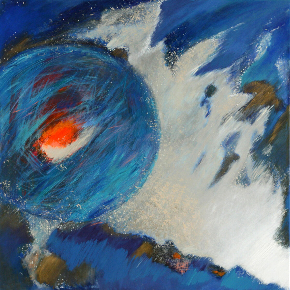 No. 16, akryl/płótno, 80x80 cm