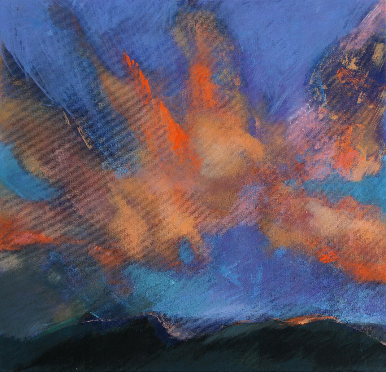 No. 5, akryl/płótno, 40x40 cm